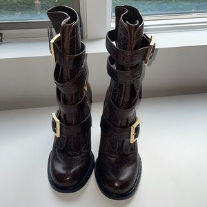 Tory Burch leather boots size 6